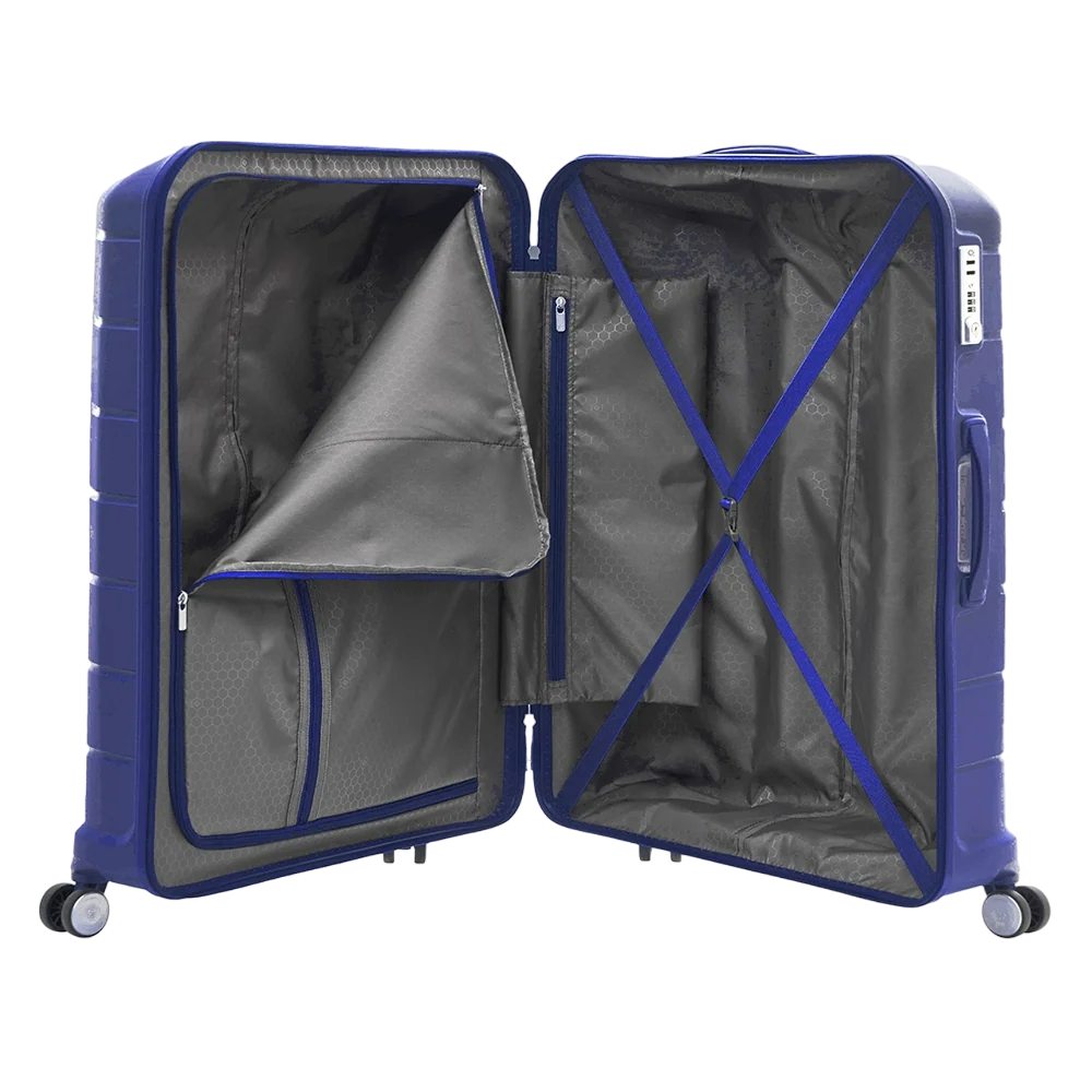 Octolite Rigid Spinner Suitcase 55/20 EXP – Blue (Cabin)