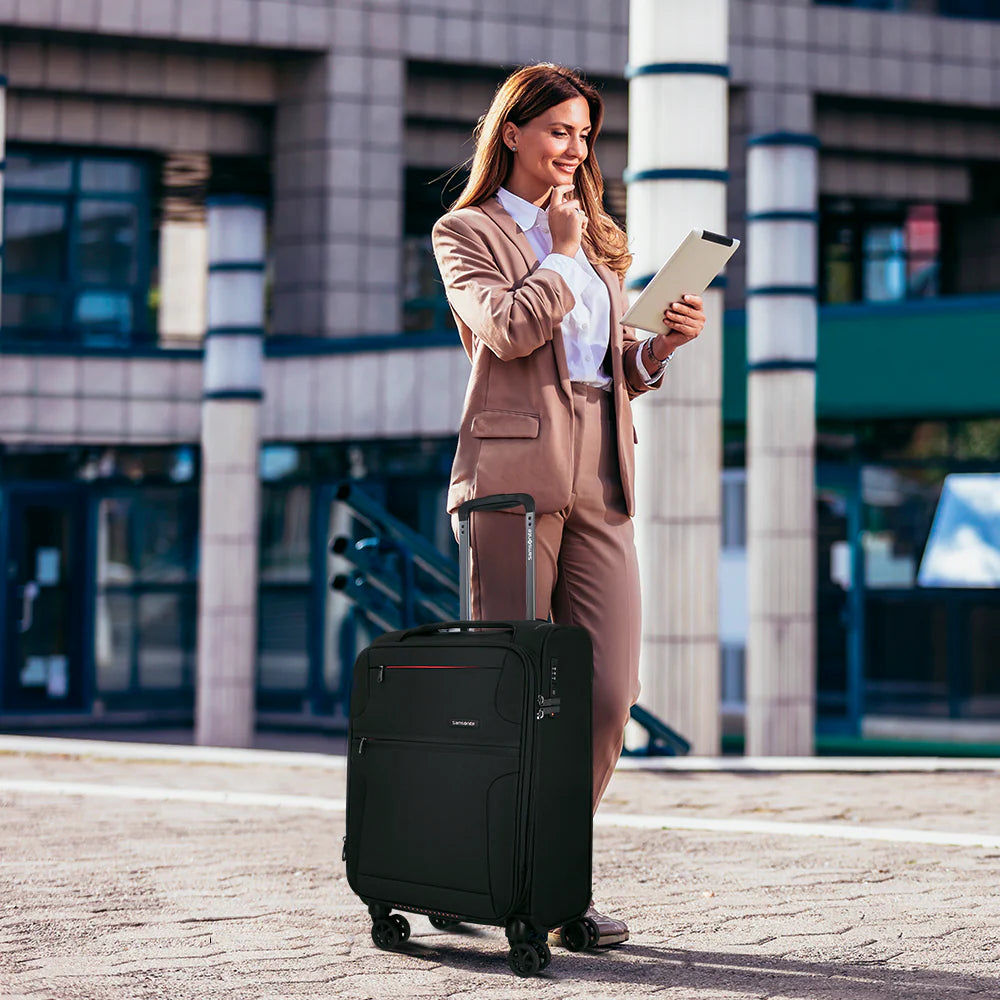 Bahia Lite Carry-On Suitcase – Black