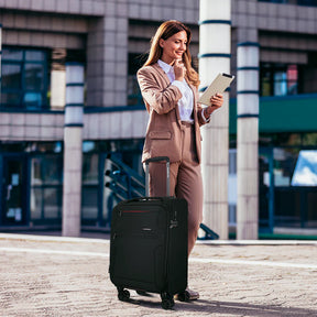 Bahia Lite Carry-On Suitcase – Black