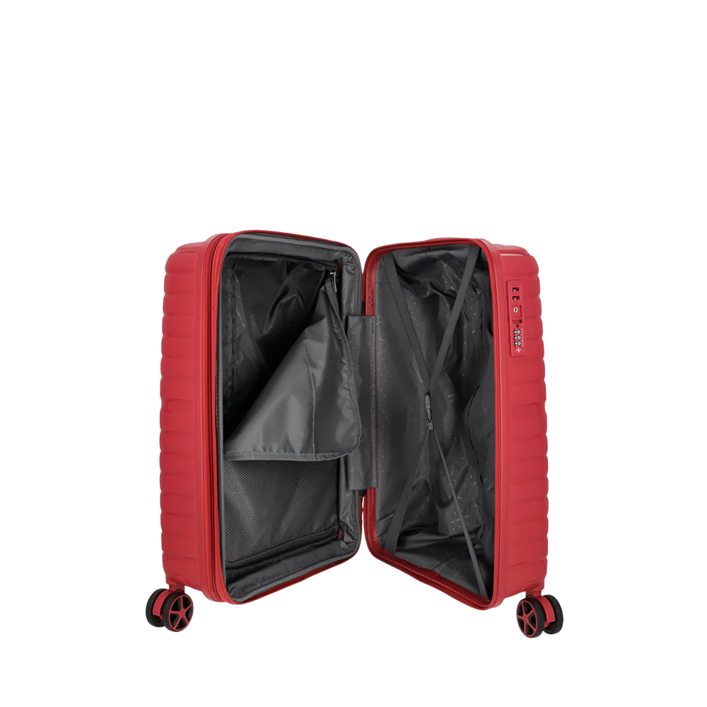 Horizons Carry-On Suitcase – Raspberry Red