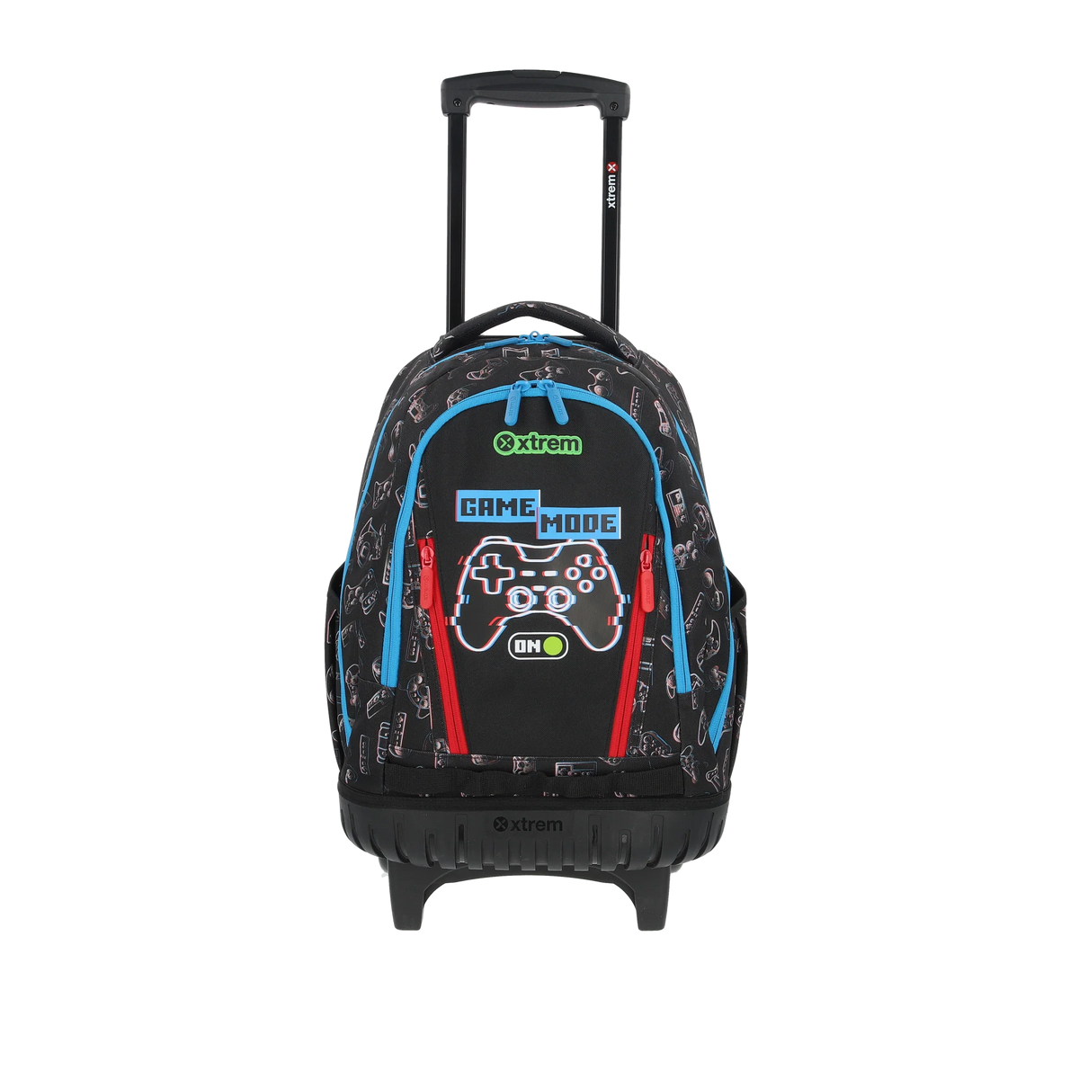 Trolley Gamer School Backpack with Wheels – Black