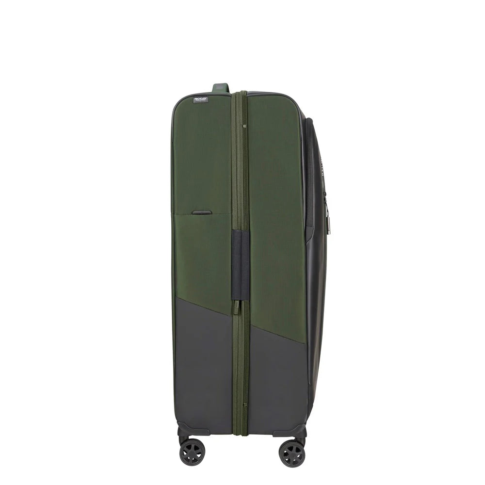BIZ2GO Large Suitcase – Dark Green