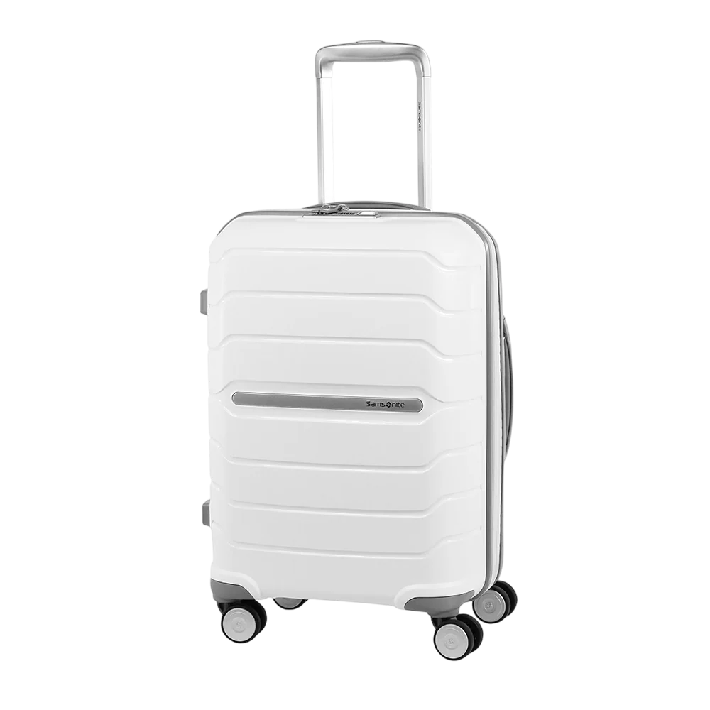 Octolite Rigid Spinner Suitcase 55/20 EXP – White (Cabin)