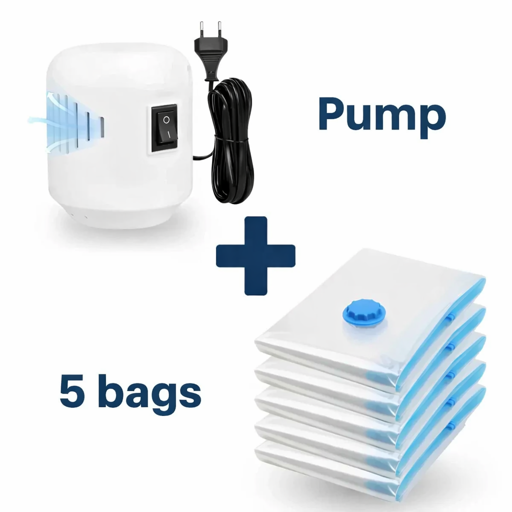 AirLock Pro™ – Electric Vacuum Storage Kit