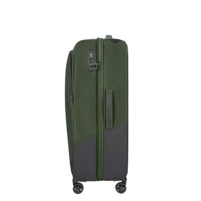 BIZ2GO Large Suitcase – Dark Green