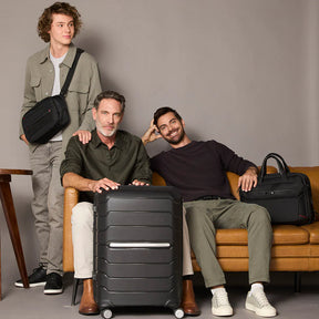 Octolite Rigid Spinner Suitcase 55/20 EXP – Black (Cabin)