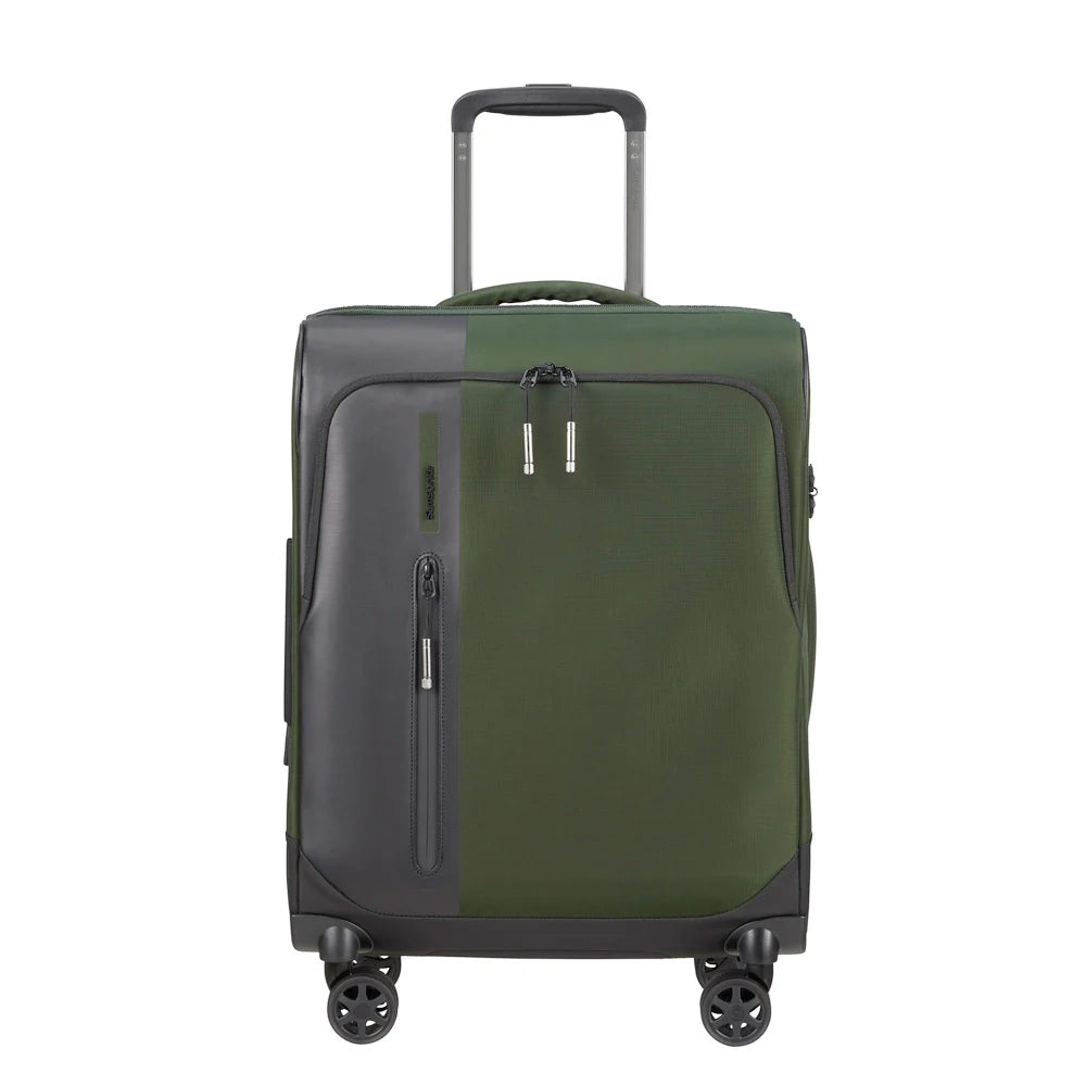 BIZ2GO Carry-On Suitcase – Dark Green