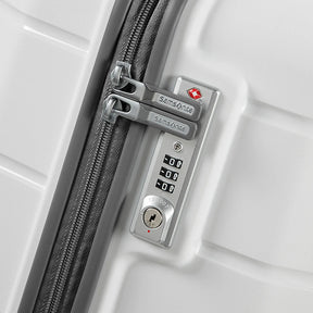 Octolite Rigid Spinner Suitcase 55/20 EXP – White (Cabin)