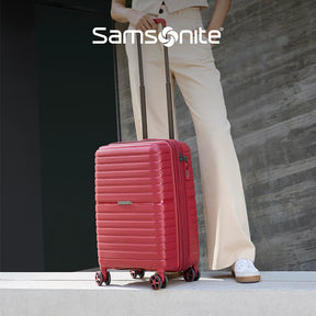 Horizons Carry-On Suitcase – Raspberry Red