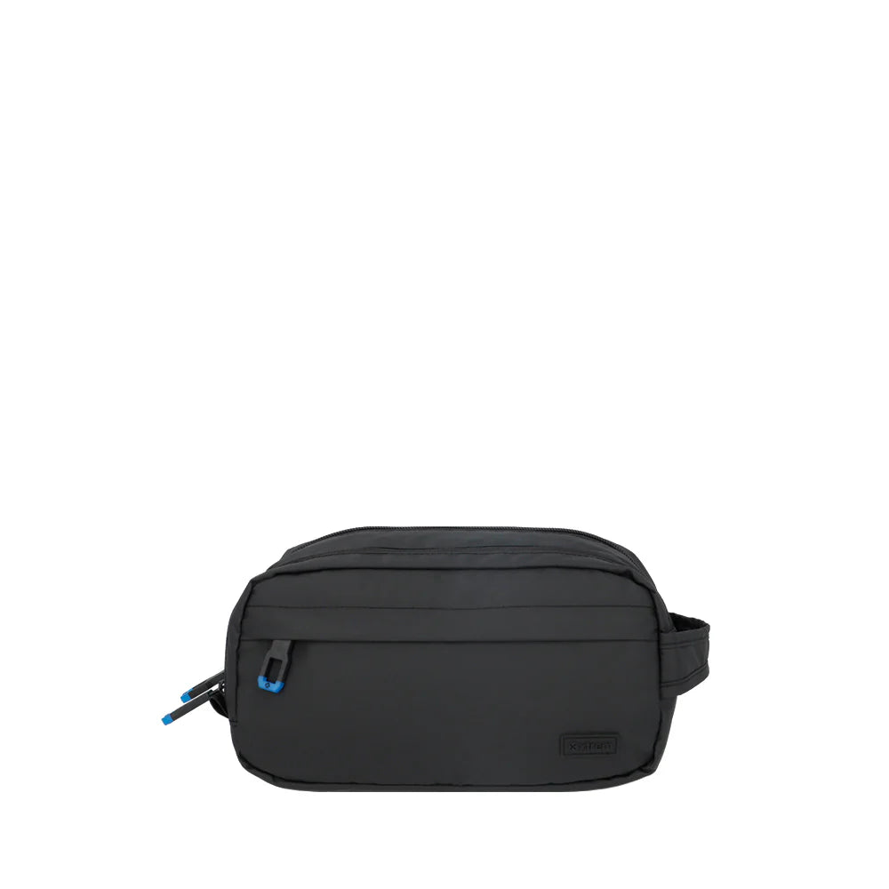 Voyager Toiletry Bag – Black / Blue