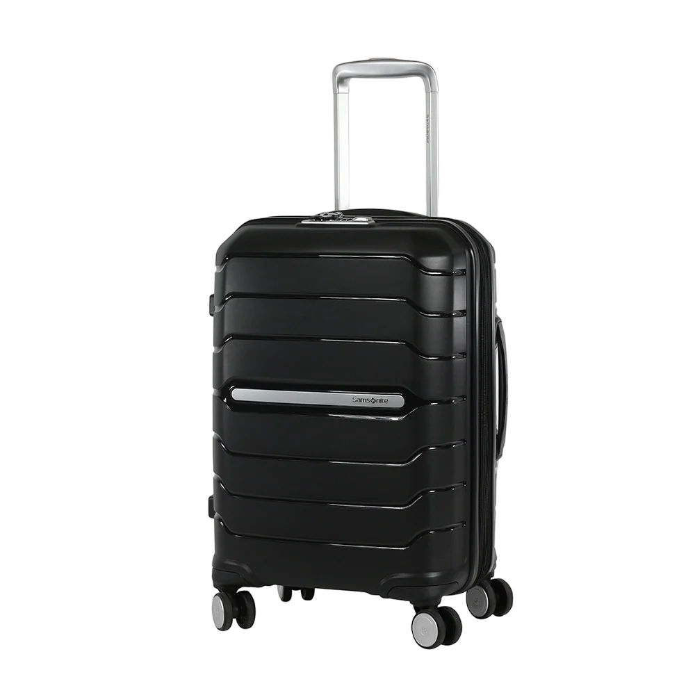 Octolite Rigid Spinner Suitcase 55/20 EXP – Black (Cabin)